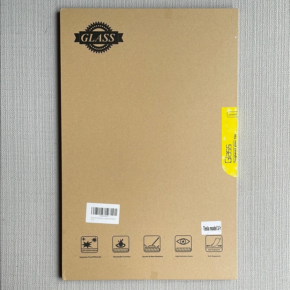Tesla model 3 model Y Tempered Glass Protector